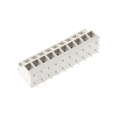 Wieland 8375 Series PCB Terminal Block, 2-Contact, 7.5mm Pitch, Through Hole Mount, 2-Row, Screw Termination
