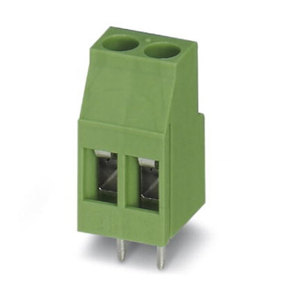 Phoenix Contact MKDS 3/ 3 Series PCB Terminal Block, 5mm Pitch, Through Hole Mount, Screw Termination