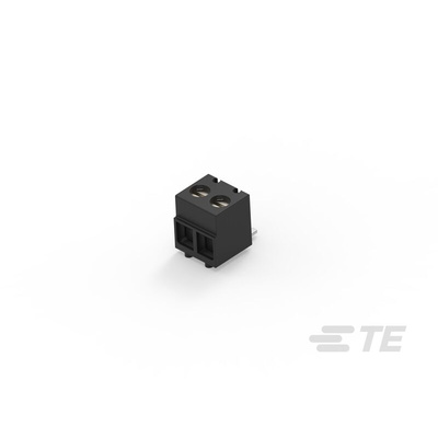 TE Connectivity PCB Terminal Block, 2-Contact, 3.81mm Pitch, Board Mount, 1-Row