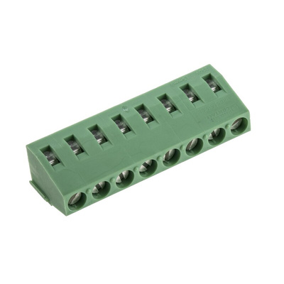 Phoenix Contact MKDS 1.5/ 8-5.08 Series PCB Terminal Block, 8-Contact, 5.08mm Pitch, Through Hole Mount, 1-Row, Screw