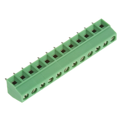 Phoenix Contact MKDS 1/12-3.81 Series PCB Terminal Block, 12-Contact, 3.81mm Pitch, Through Hole Mount, 1-Row, Screw