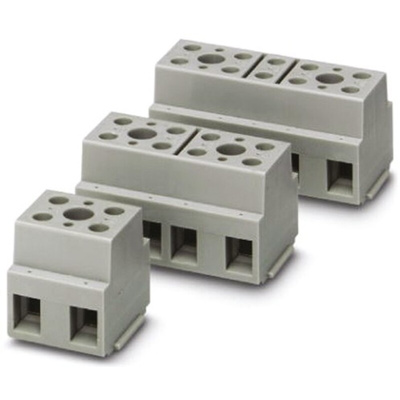 Phoenix Contact G 10/4 Series PCB Terminal Block, Surface Mount, Screw Termination