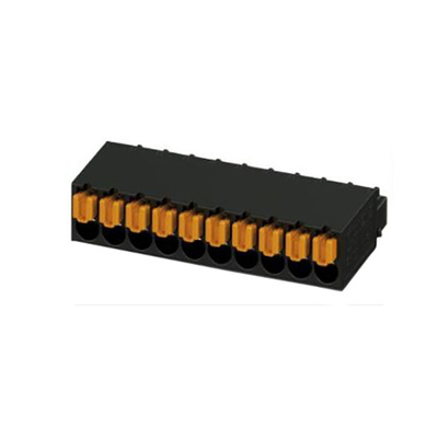 Phoenix Contact FMC 0.5/ 8-ST-2.54 Series PCB Terminal Block, 8-Contact, 2.54mm Pitch, Spring Cage Termination