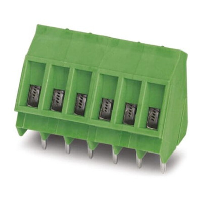 Phoenix Contact MKDS 3/ 9-5.08 Series PCB Terminal Block, 9-Contact, 5.08mm Pitch, Through Hole Mount, Screw Termination