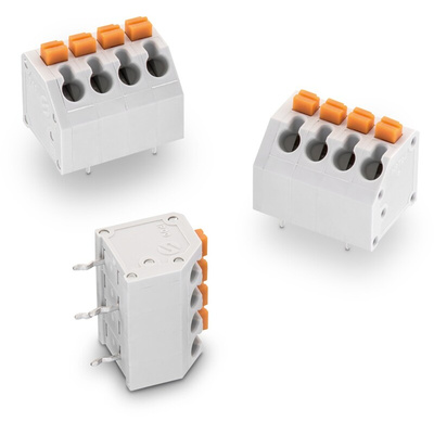 Wurth Elektronik 4123M Series PCB Terminal Block, 11-Contact, 3.81mm Pitch, Through Hole Mount, 1-Row, Solder