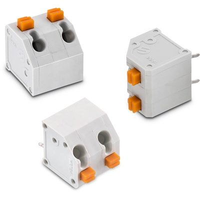Wurth Elektronik 4172 Series PCB Terminal Block, 6-Contact, 7mm Pitch, Through Hole Mount, 1-Row, Solder Termination