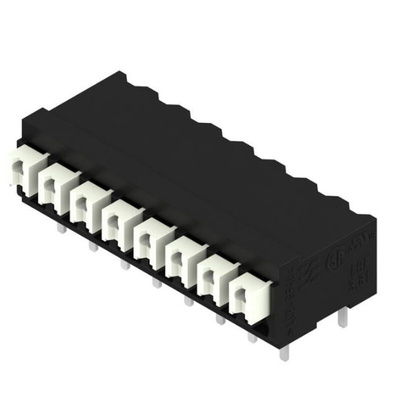 Weidmuller LSF Series PCB Terminal Block, 8-Contact, 3.81mm Pitch, Surface Mount, 1-Row
