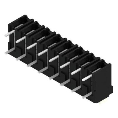 Weidmuller LSF Series PCB Terminal Block, 8-Contact, 5.08mm Pitch, Surface Mount, 1-Row