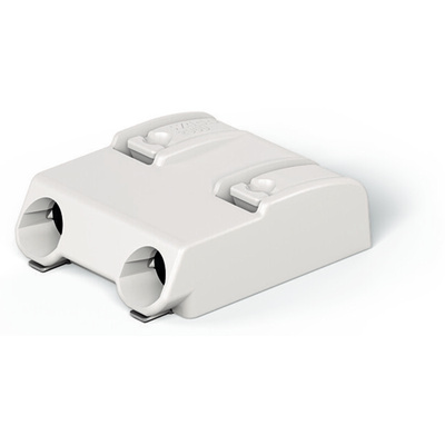 Wago PCB Terminal Block, 2-Contact, 8 Pitch, Surface Mount, 1-Row