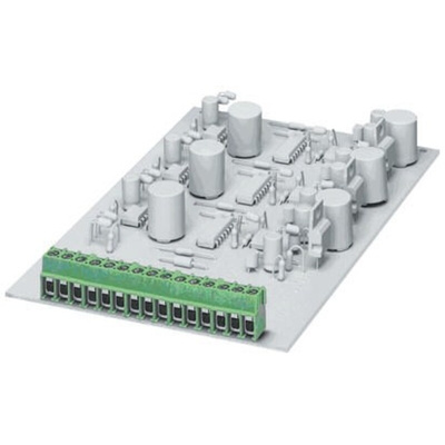 Phoenix Contact PT 2.5/ 8-5.0-H Series PCB Terminal Block, 5mm Pitch, Through Hole Mount, 1-Row, Screw Termination