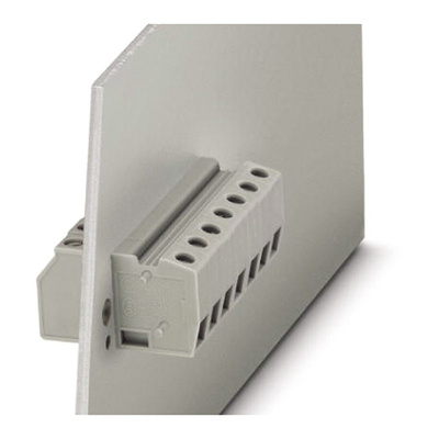 Phoenix Contact HDFK 4/Z Series Feed Through Terminal Block, 1-Row, Screw Termination