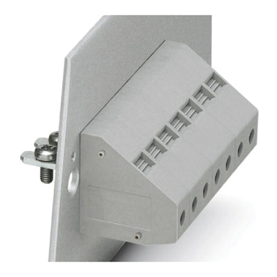 Phoenix Contact HDFKV16-VP/Z Series Feed Through Terminal Block, 2-Contact, 1-Row, Screw Termination