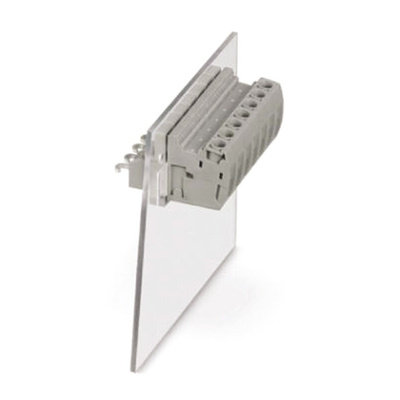 Phoenix Contact UW 4-POT-SL Series Feed Through Terminal Block, 2-Contact, 1-Row, Screw Termination