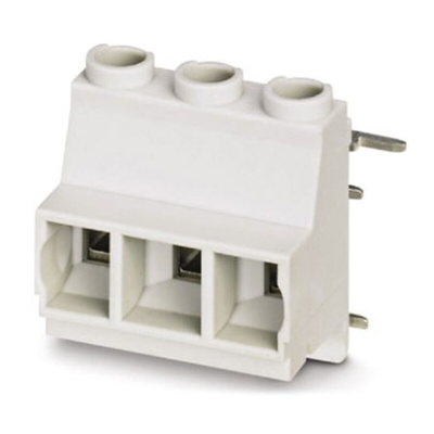 Phoenix Contact SMKDSNF 1.5/ 6-5.08 Series PCB Terminal Block, 6-Contact, 5.08mm Pitch, Through Hole Mount, Screw