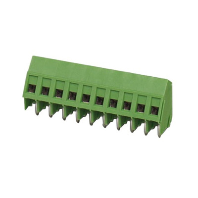 Phoenix Contact SMKDSP 1.5/ 6-5.08 Series PCB Terminal Block, 6-Contact, 5.08mm Pitch, Through Hole Mount, 1-Row,