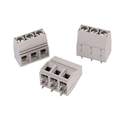 Wurth Elektronik 2196 Series PCB Terminal Block, 2-Contact, 10.16mm Pitch, Through Hole Mount, 1-Row, Solder Termination