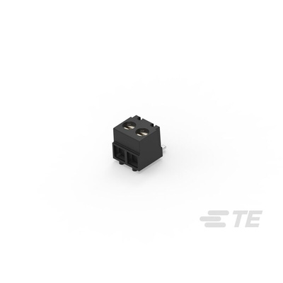 TE Connectivity PCB Terminal Block, 2-Contact, 3.81mm Pitch, Board Mount, 1-Row