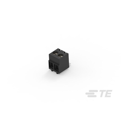 TE Connectivity PCB Terminal Block, 2-Contact, 3.5mm Pitch, Board Mount, 1-Row