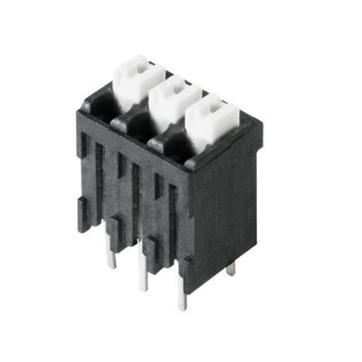 Weidmuller LSF Series PCB Terminal Block, 11-Contact, 3.81mm Pitch, Surface Mount, 1-Row