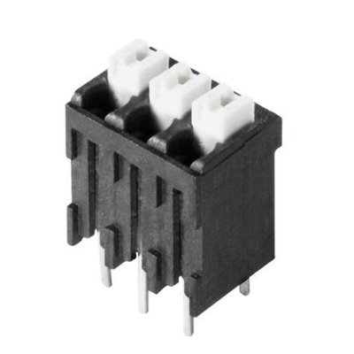 Weidmuller LSF Series PCB Terminal Block, 5-Contact, 3.5mm Pitch, Surface Mount, 1-Row