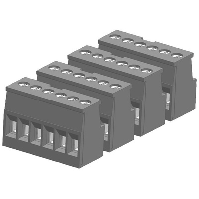 Siemens PCB Terminal Block, 6-Contact, Surface Mount, 1-Row