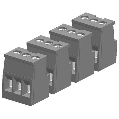 Siemens PCB Terminal Block, 3-Contact, Surface Mount, 1-Row
