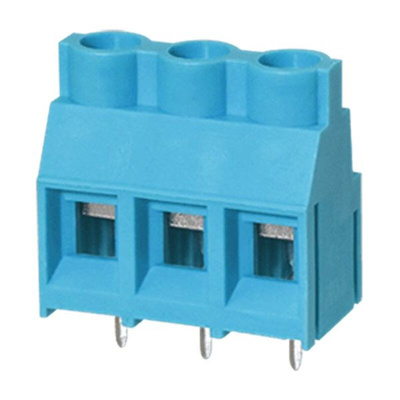 CUI PCB Terminal Block, 2-Contact, 7.62mm Pitch, Screw Mount