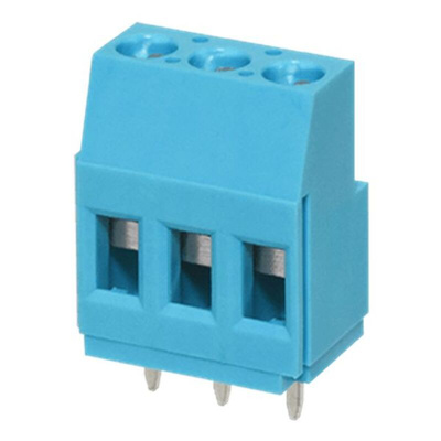 CUI Devices PCB Terminal Block, 2-Contact, 5.08mm Pitch, Screw Mount