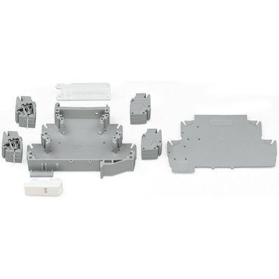 Wago 789 Series PCB Terminal Block, 2-Contact, 5mm Pitch, PCB Mount, Cage Clamp Termination