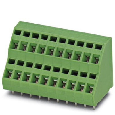 Phoenix Contact ZFKKDS 1.5-5.08 EINZELKLEMME Series PCB Terminal Block, 1-Contact, 5.08mm Pitch, Through Hole Mount,