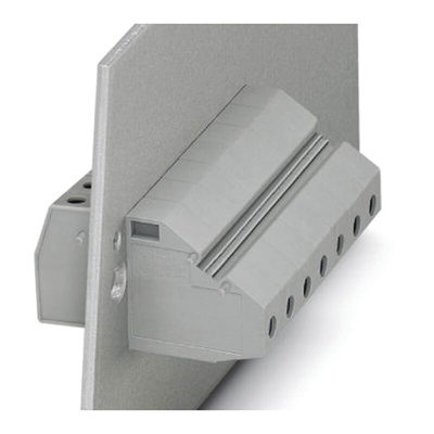 Phoenix Contact HDFKV10/Z Series Feed Through Terminal Block, 2-Contact, 1-Row, Screw Termination