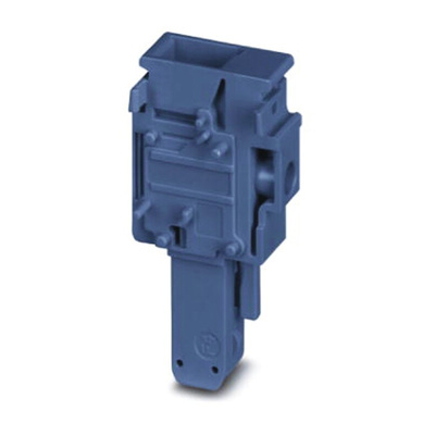 Phoenix Contact UP 6/ 1-R BU Series PCB Terminal Block, 8.2mm Pitch, Through Hole Mount, Screw Termination