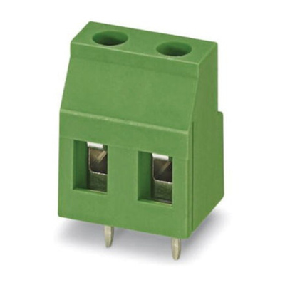 Phoenix Contact MKDSD 2.5/ 9-5.08 Series PCB Terminal Block, 9-Contact, 5.08mm Pitch, Through Hole Mount, Screw