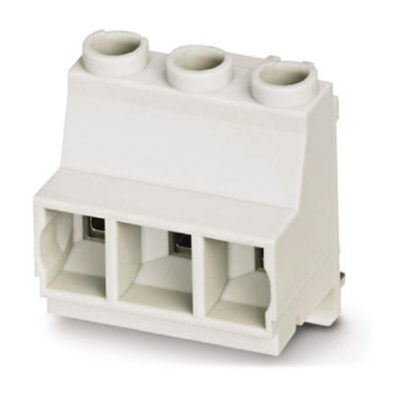 Phoenix Contact SMKDSNF 1.5/ 5-5.08 Series PCB Terminal Block, 5-Contact, 5.08mm Pitch, Through Hole Mount, Screw