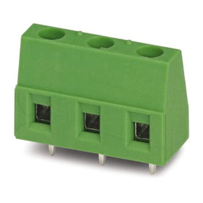 Phoenix Contact SMKDS 3/ 6-5.08 Series PCB Terminal Block, 6-Contact, 5.08mm Pitch, Through Hole Mount, Screw