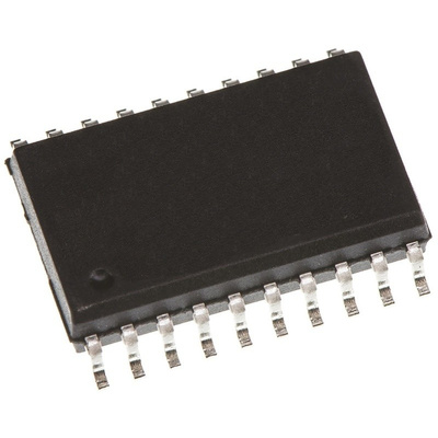 Texas Instruments SN74HC374DW Octal D Type Flip Flop IC, 3-State, 20-Pin SOIC