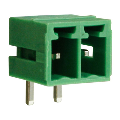 RS PRO 3.81mm Pitch 7 Way Right Angle Pluggable Terminal Block, Header, Through Hole, Screw Termination