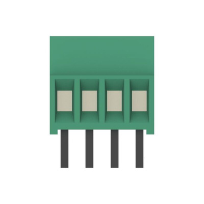 TE Connectivity PCB Terminal Block, 7-Contact, 2.54mm Pitch, Board Mount, 1-Row