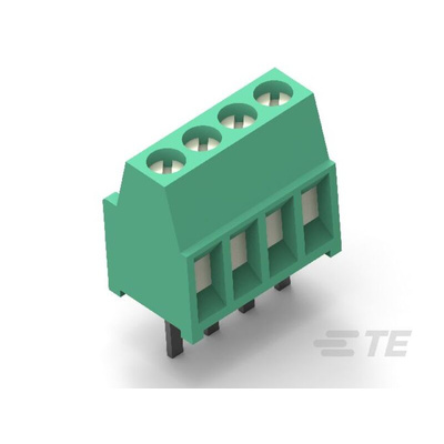 TE Connectivity PCB Terminal Block, 7-Contact, 2.54mm Pitch, Board Mount, 1-Row