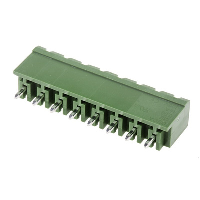RS PRO 5.08mm Pitch 8 Way Pluggable Terminal Block, Header, Through Hole, Solder Termination