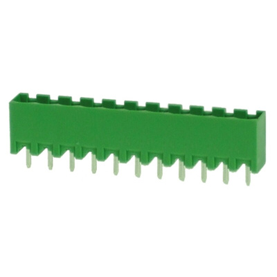 RS PRO 5.0mm Pitch 11 Way Pluggable Terminal Block, Header, Through Hole, Solder Termination