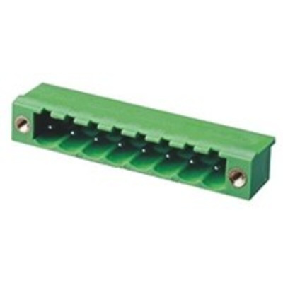 RS PRO 5.08mm Pitch 4 Way Right Angle Pluggable Terminal Block, Header, Through Hole, Solder Termination