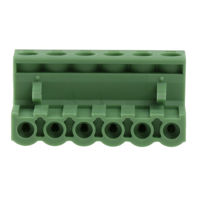 Phoenix Contact 5.08mm Pitch Pluggable Terminal Block, Plug, Cable Mount, Screw Termination