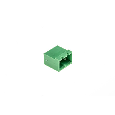 Phoenix Contact 5.08mm Pitch 2 Way Pluggable Terminal Block, Header, DIN Rail, Solder Termination