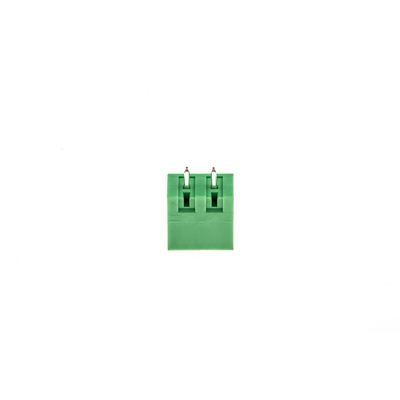 Phoenix Contact 5.08mm Pitch 2 Way Pluggable Terminal Block, Header, DIN Rail, Solder Termination