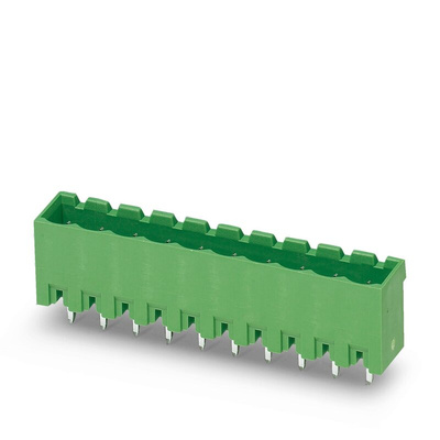Phoenix Contact 5.08mm Pitch 8 Way Pluggable Terminal Block, Header, Solder Termination