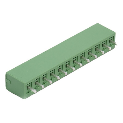 Phoenix Contact 3.81mm Pitch 12 Way Pluggable Terminal Block, Header, Through Hole, Solder Termination