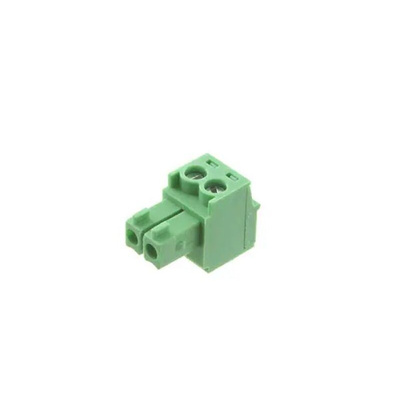 RS PRO 3.5mm Pitch 2 Way Pluggable Terminal Block, Plug, Free Hanging (In Line)