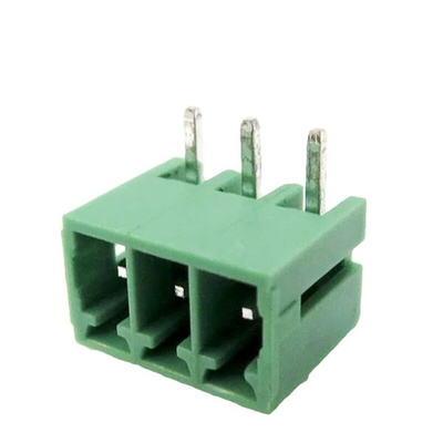 RS PRO 3.5mm Pitch 3 Way Pluggable Terminal Block, Header, Through Hole