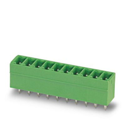 Phoenix Contact 3.5mm Pitch 2 Way Pluggable Terminal Block, PCB Mount, Plug In Termination